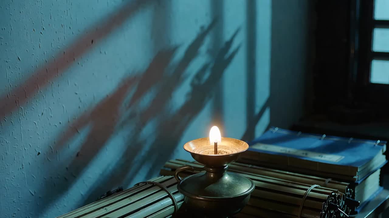秉烛夜读