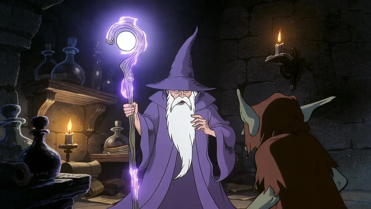 The wizard and the goblin