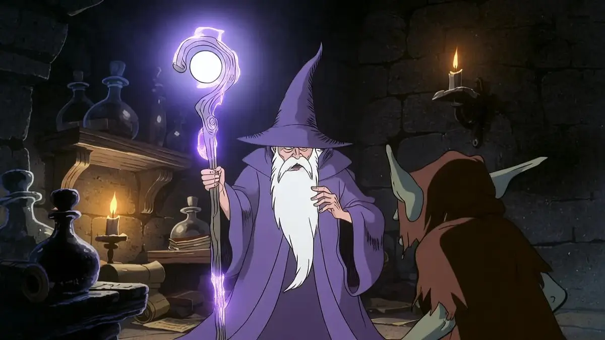 The wizard and the goblin