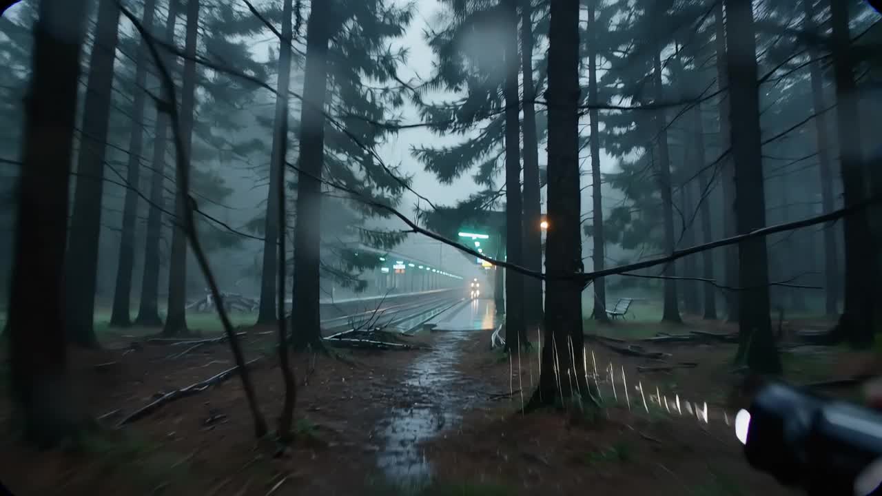 One rainy night