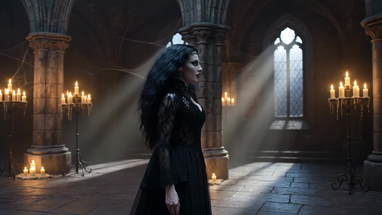Gothic Sorceress Underworld Invocation