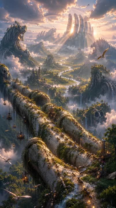 Overwhelming grandeur and Timeless scale.