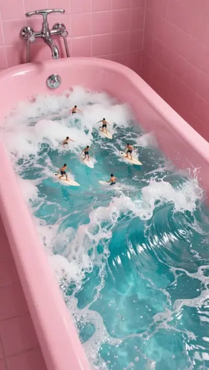 浴缸冲浪