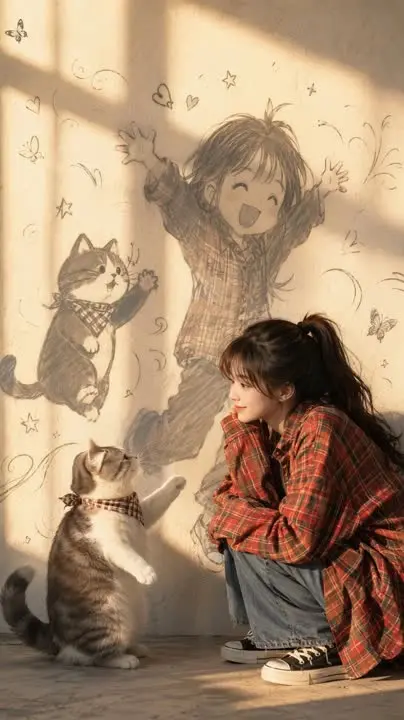 宠物影子变动画