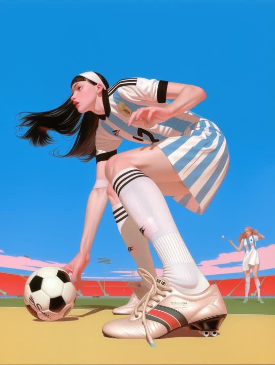 蓄势待发的女足