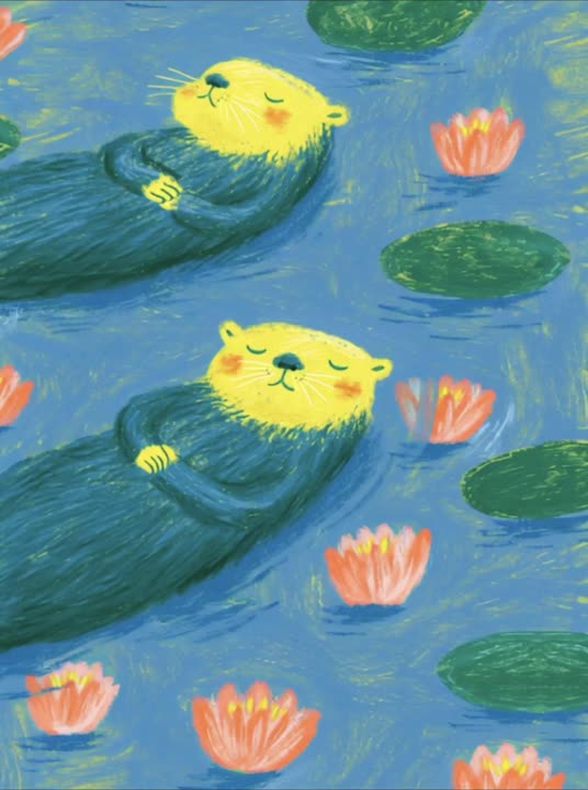 水獭的梦乡
