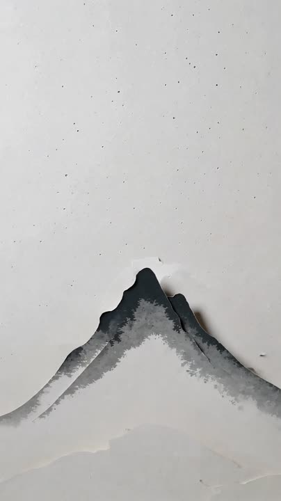 广州城市剪纸插画