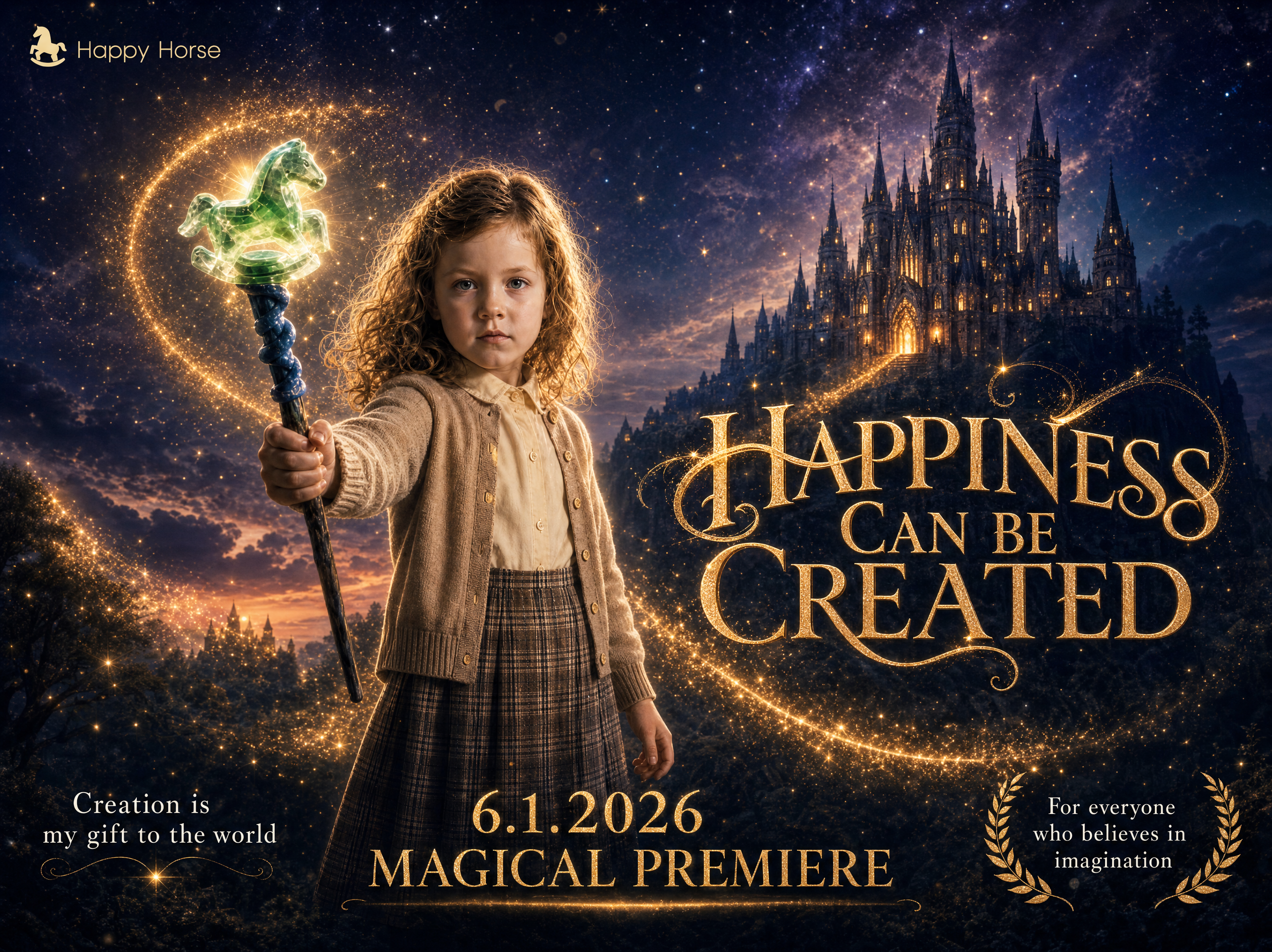Happiness Can Be Created