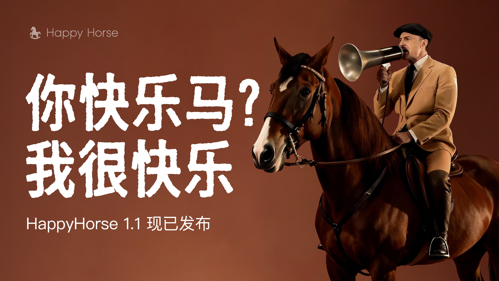 当创作者的世界里出现一匹马